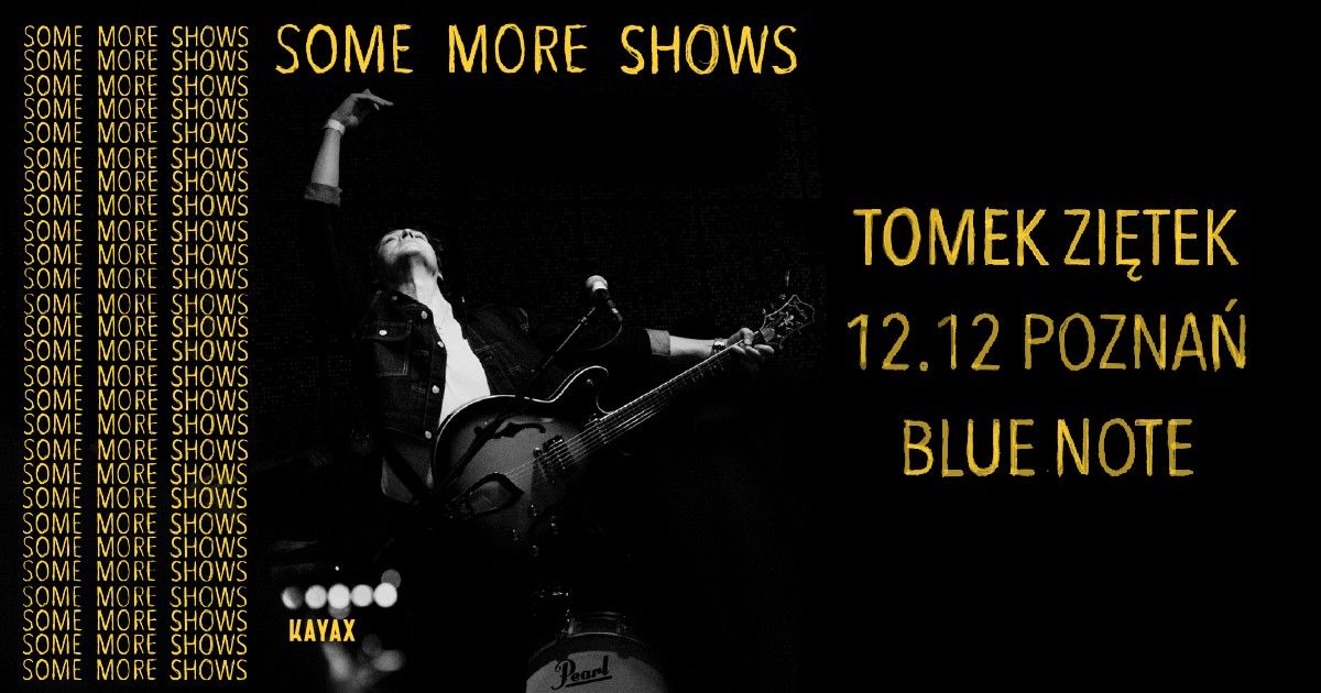 TOMEK ZI\u0118TEK | Pozna\u0144 \u2013 Blue Note | 12.12.2024