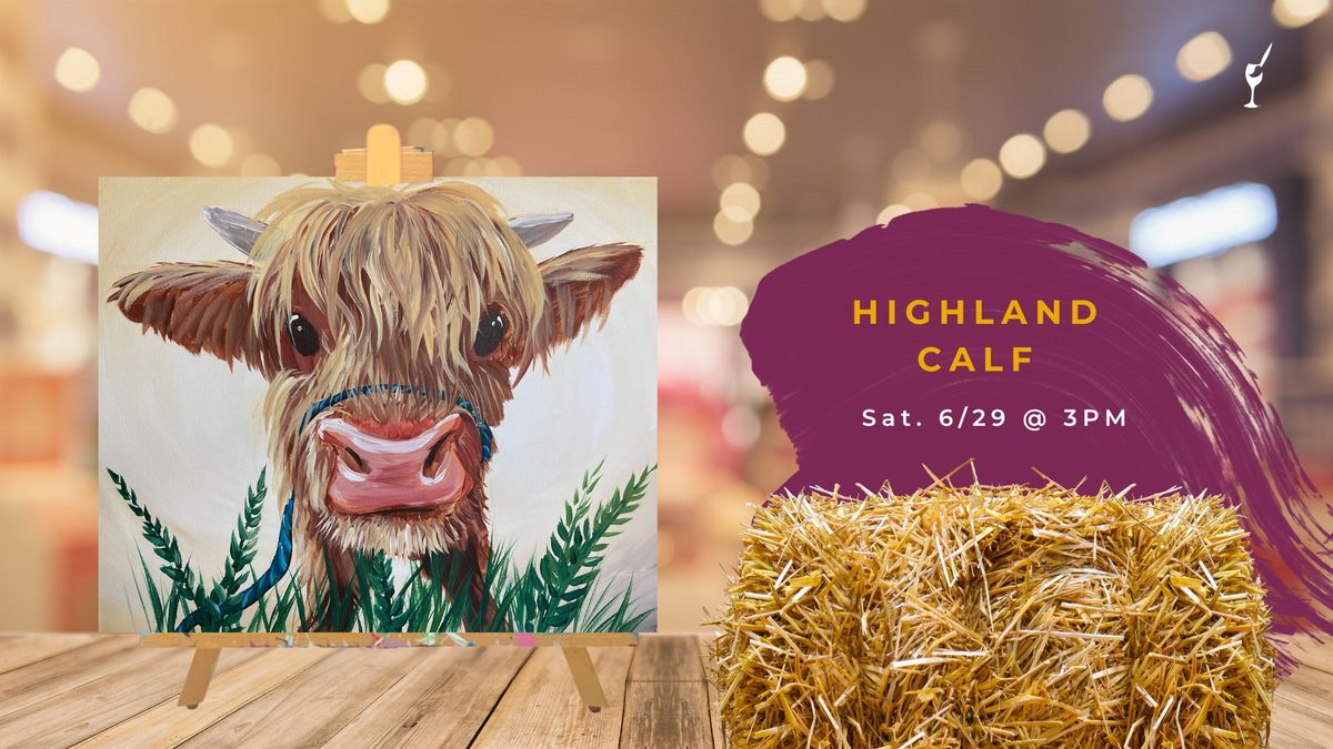Highland Calf Painting Event
