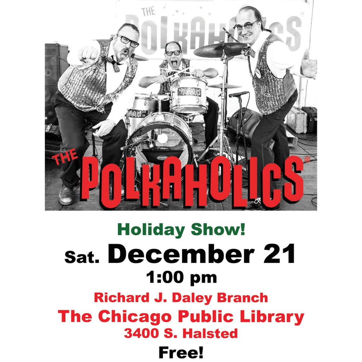 The Polkaholics Holiday show in Bridgeport!