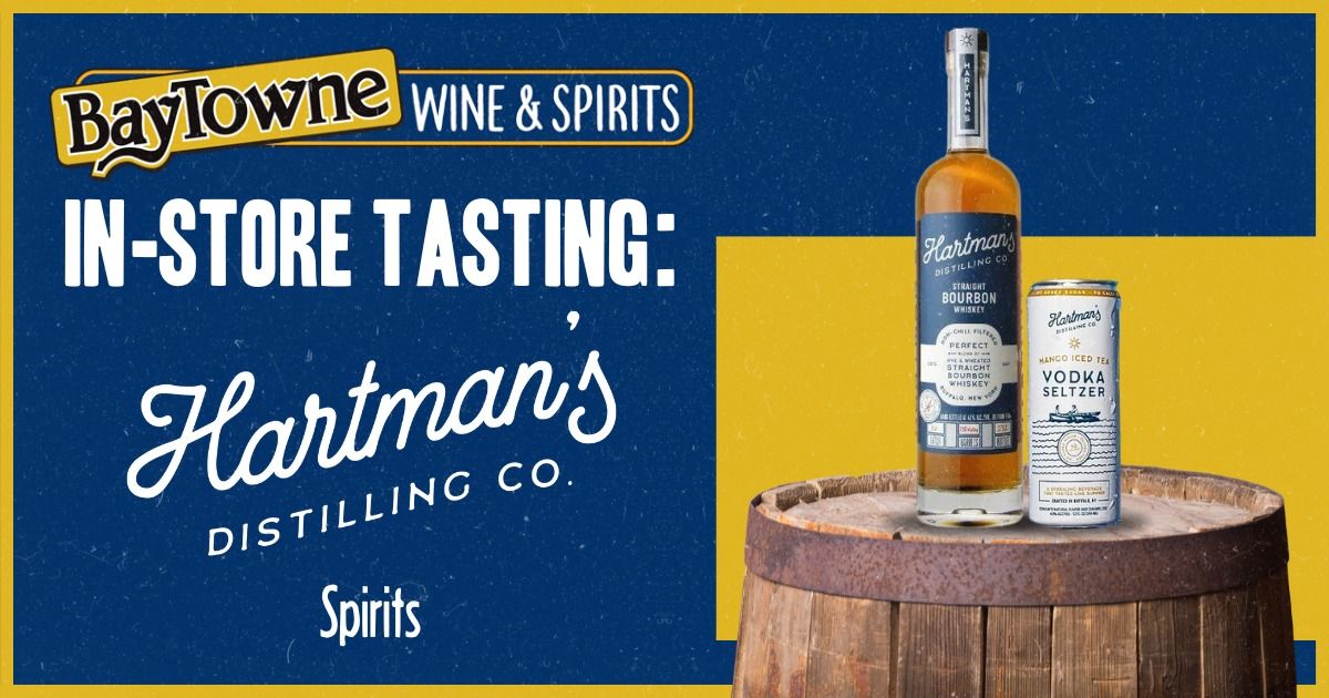 In-Store Tasting: Hartman's Distilling Co