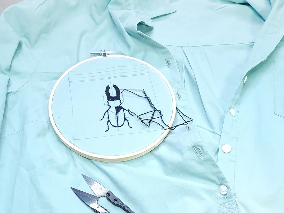 Learn how to embroider your clothes