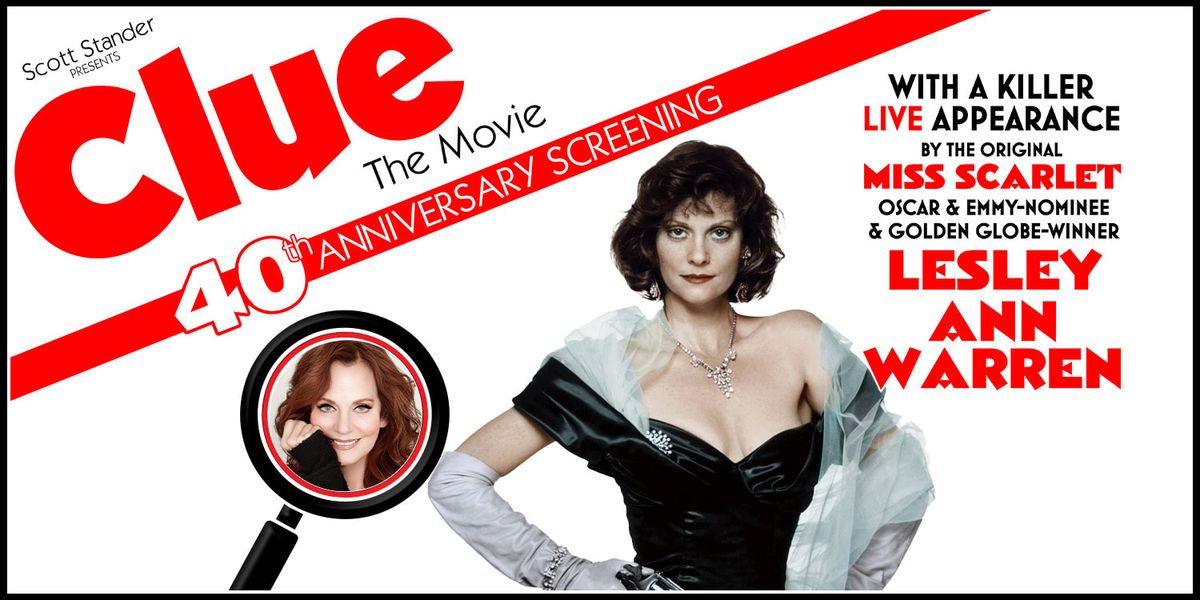 Clue Live Screening with Lesley Ann Warren
