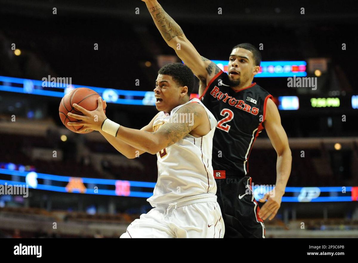 Minnesota Golden Gophers at Rutgers Scarlet Knights Mens Basketball