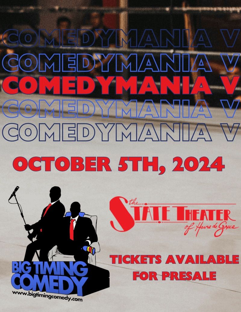 COMEDYMANIA V - The Hometown Hero