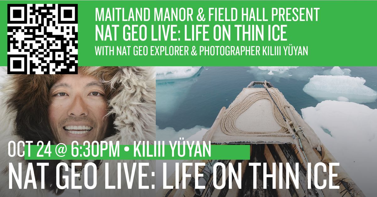 National Geographic Live: Life on Thin Ice, Kiliii Y\u00fcyan 