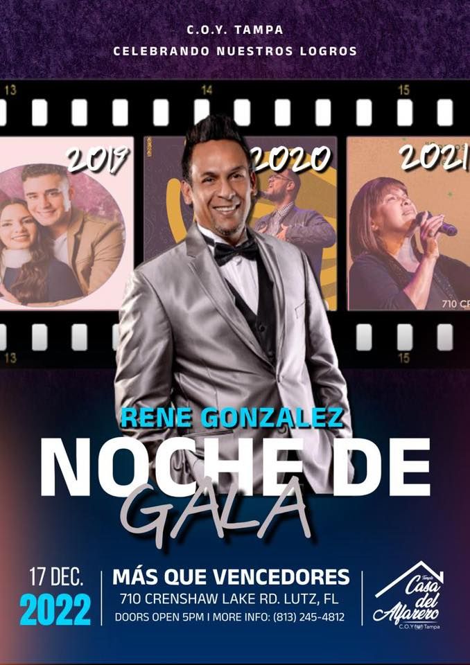 Noche De Gala 2022 con Ren\u00e9 Gonz\u00e1lez