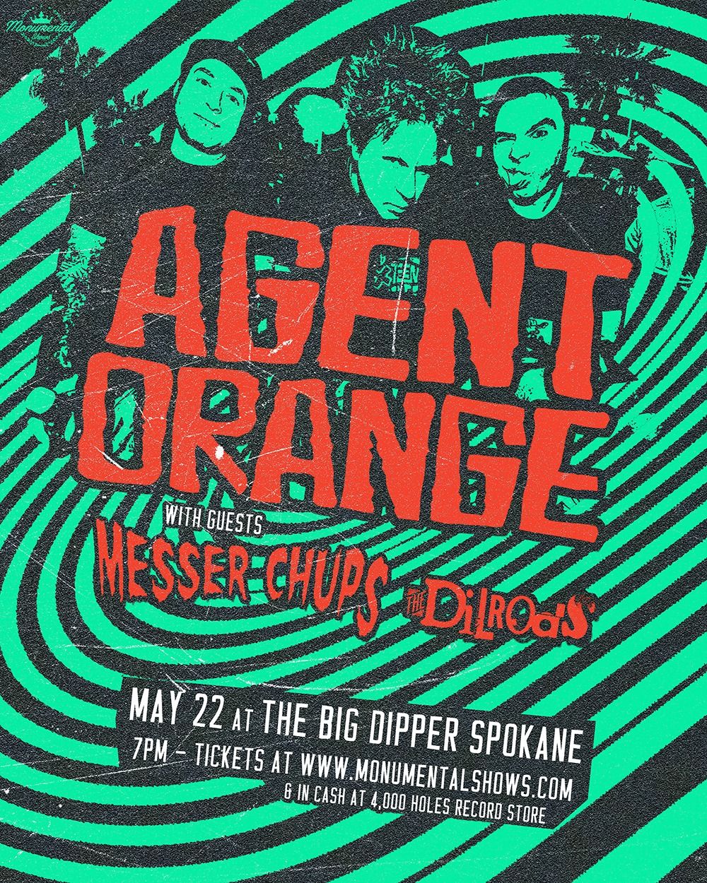 Agent Orange at The Big Dipper Spokane