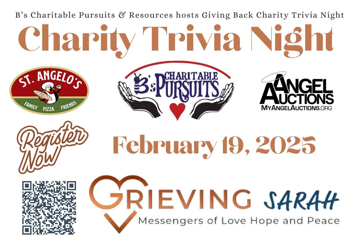 Feburary Giving Back Charity Trivia and Silent Auction 2025