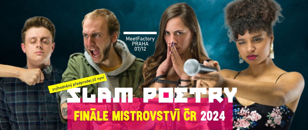 FIN\u00c1LE MISTROVSTV\u00cd \u010cR VE SLAM POETRY 2024 | Praha, MeetFactory | ...