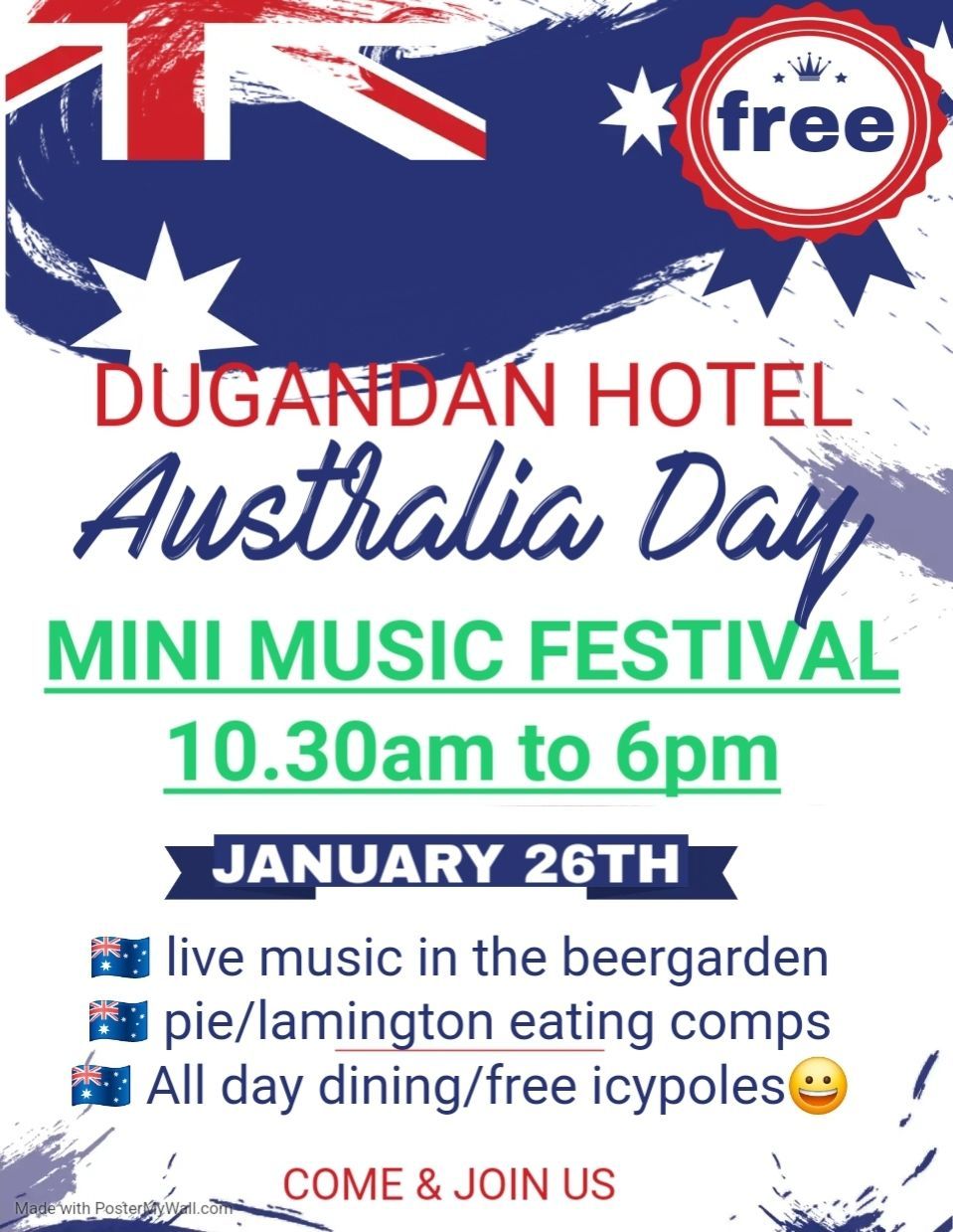 AUST DAY MUSIC FESTIVAL \ud83c\udde6\ud83c\uddfa\ud83c\udfb6