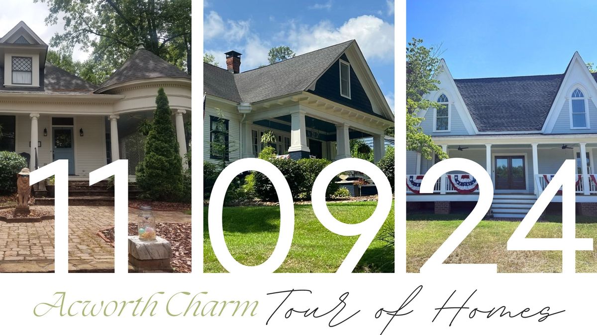 Acworth Charm - Tour of Homes