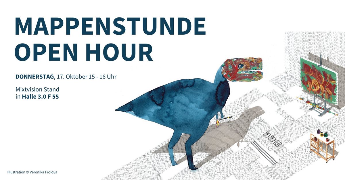 Mappenstunde | Open Hour for Illustrators