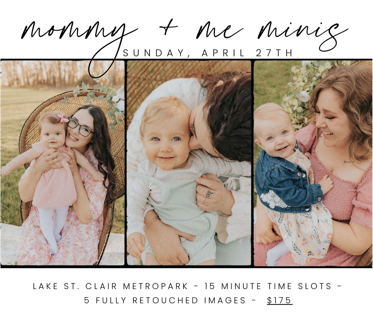 Mommy + Me Minis, April 25th 2025 - Julia Gasparetto Photography, LLC