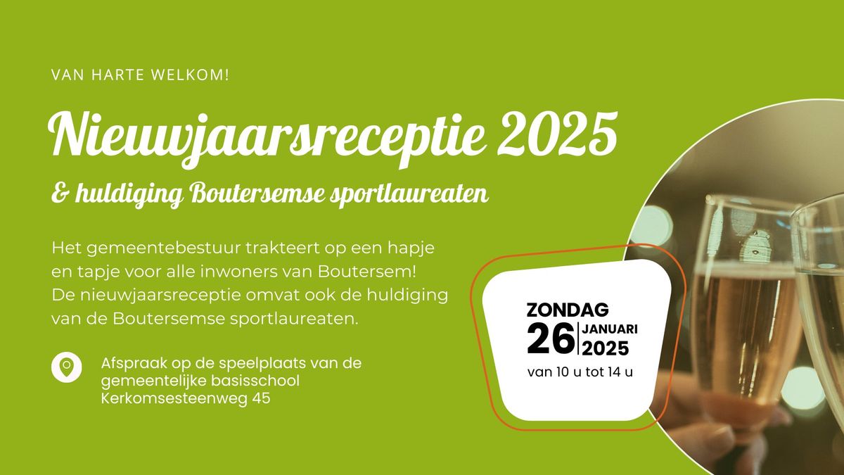 Nieuwjaarsreceptie 2025