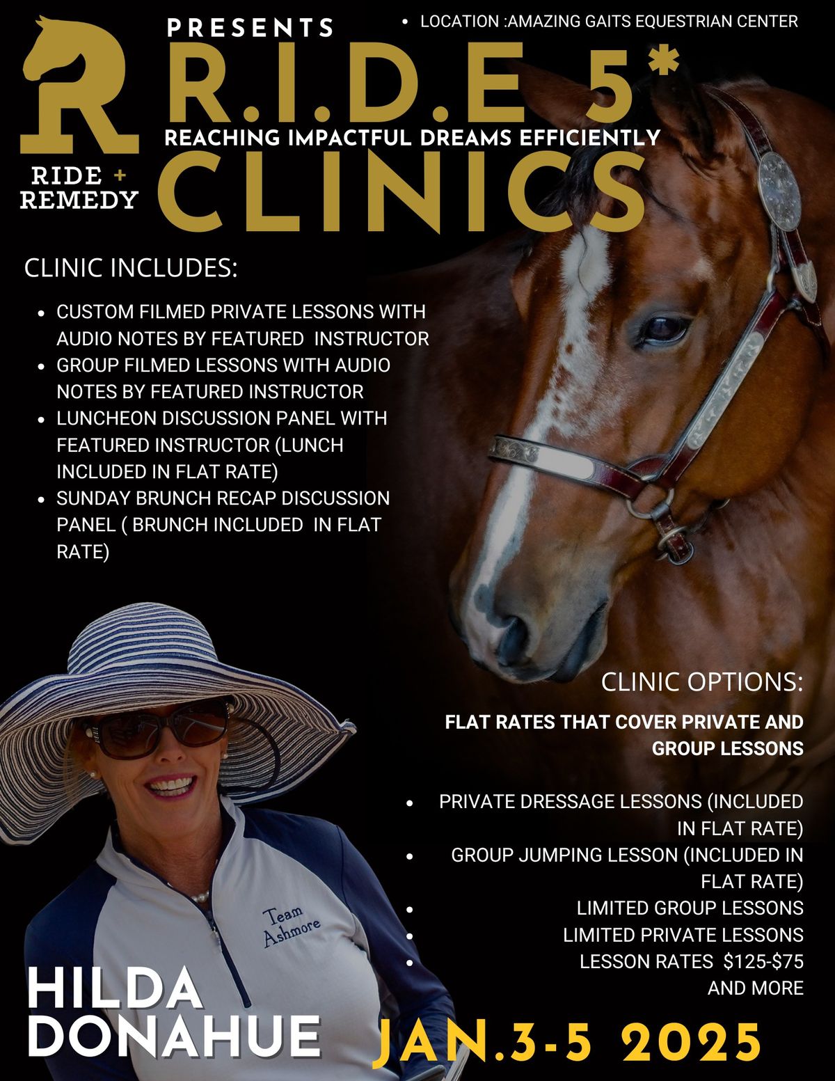 R.I.D.E 5* CLINIC 