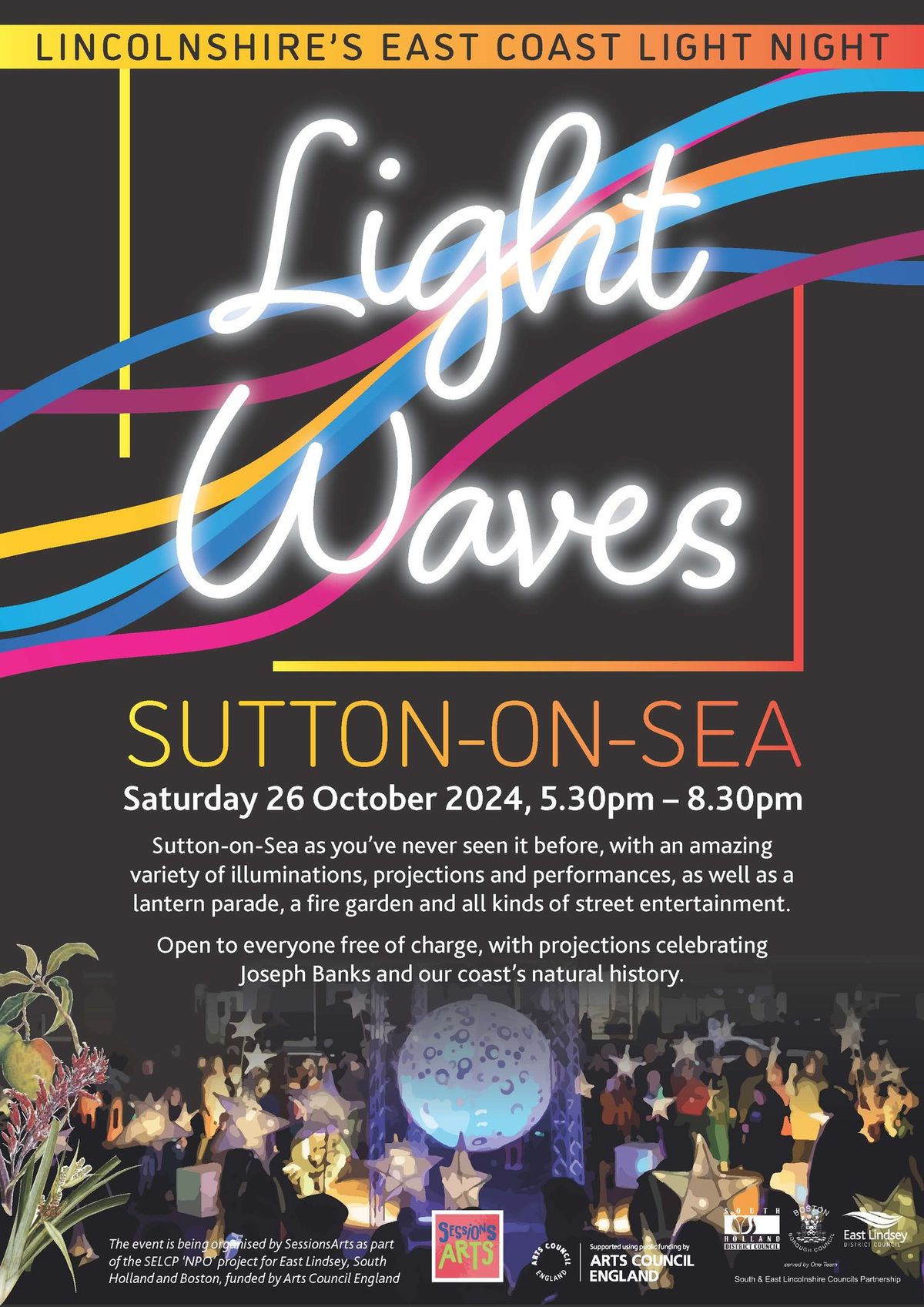 LightWaves - Sutton on Sea Light Night