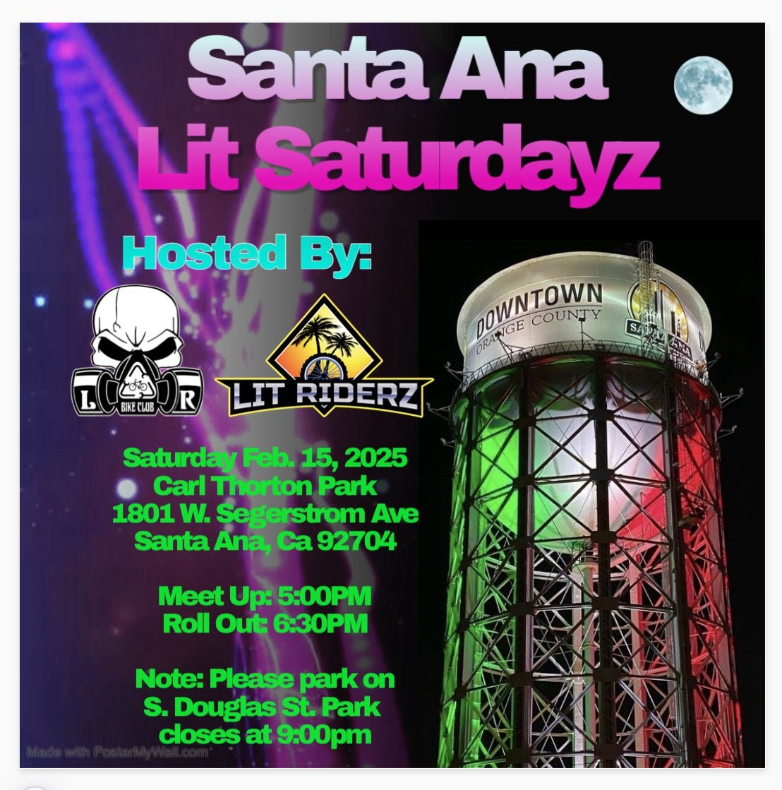 Santa Ana Lit Saturdayz with Los Ryderz