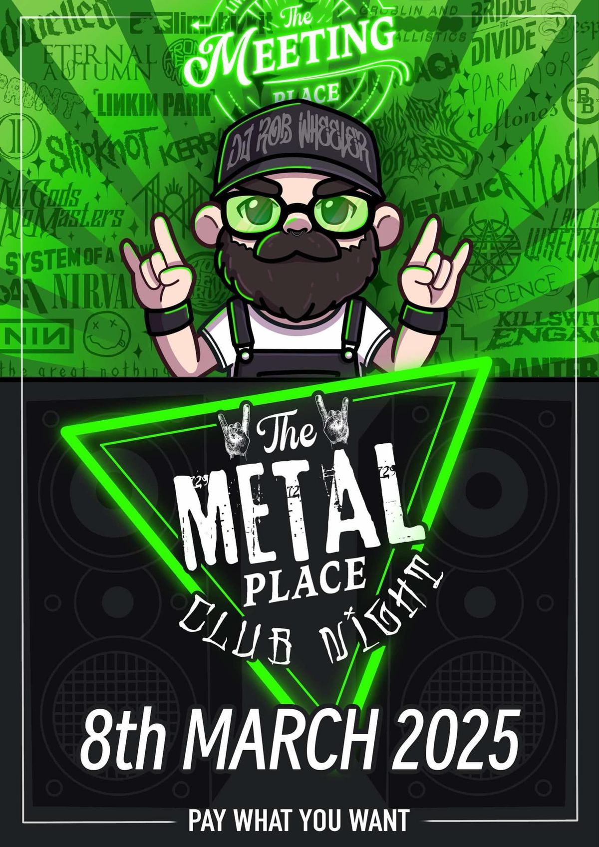 The Metal Place Club Night - Metal\/Pop-Punk\/Rock\/Alt Anthems 08\/03\/2025