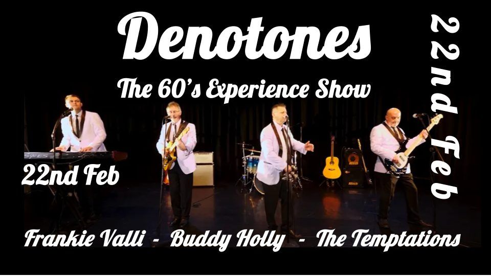 Band  - The Denotones 60's Experience - 22nd Feb - BoxmoorClub