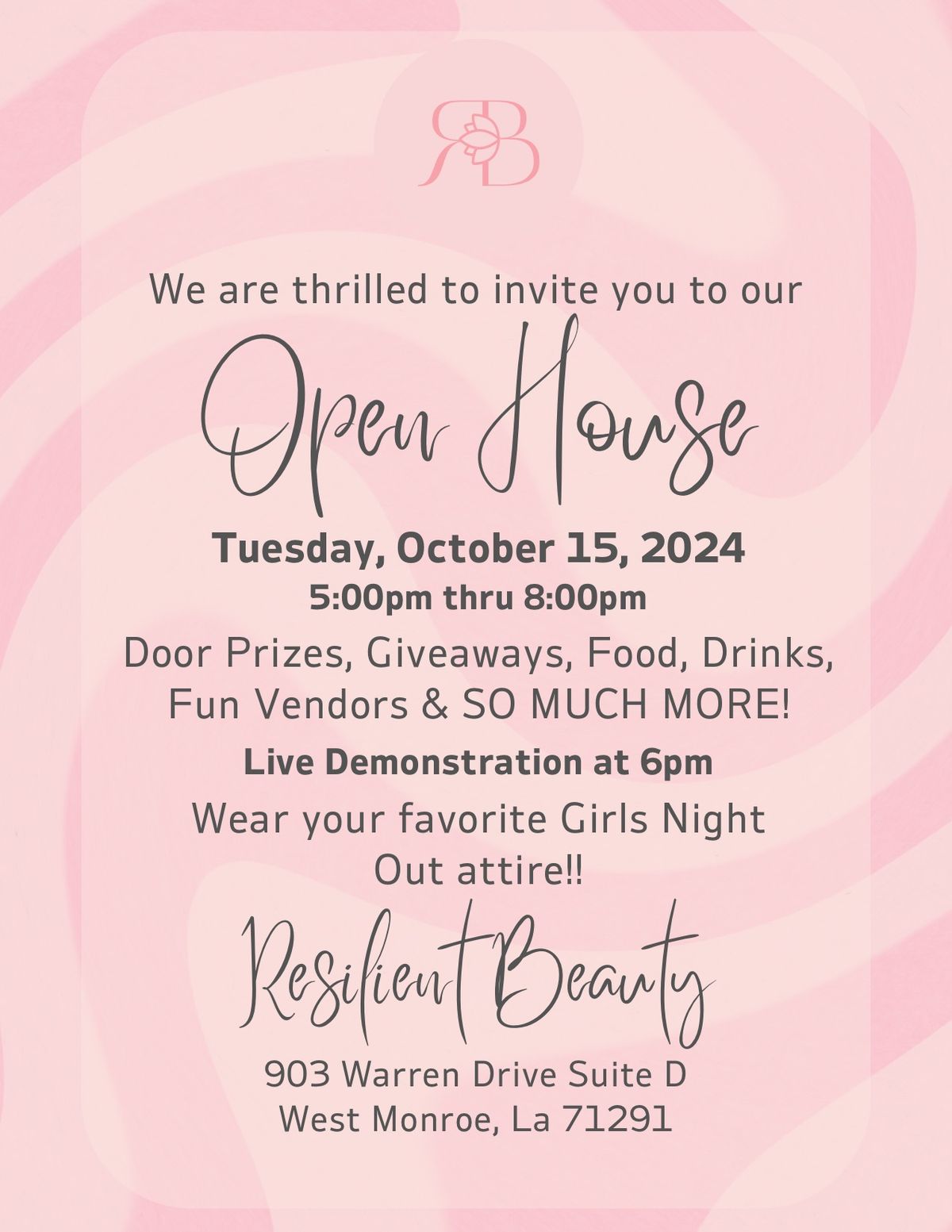 Resilient Beauty Open House!