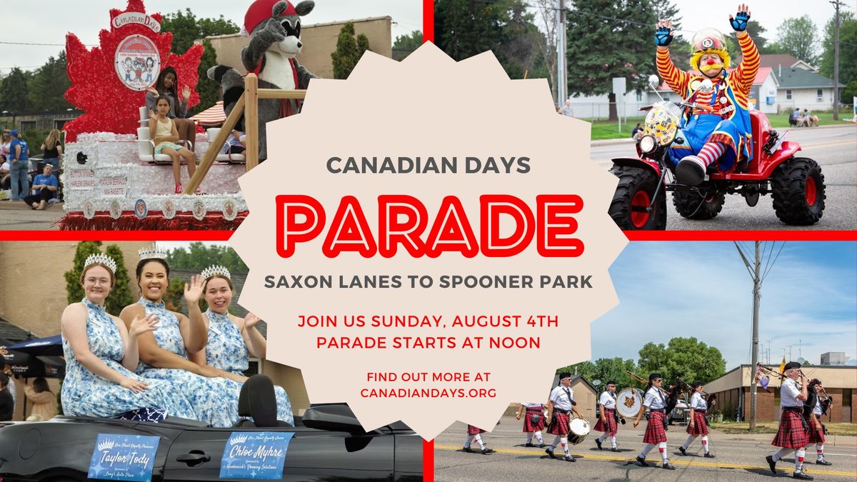 2024 Canadian Days Parade