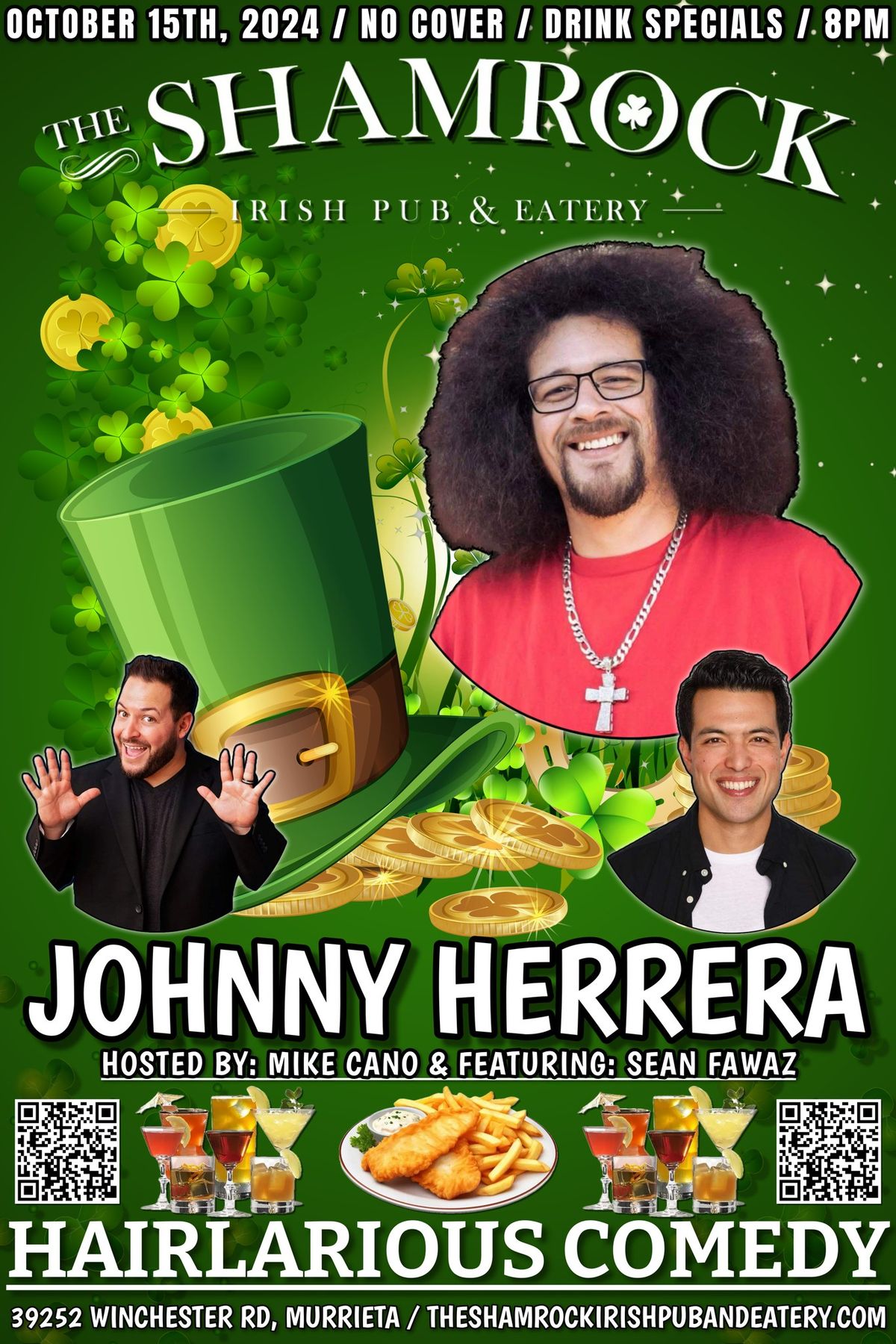 HAIRlarious Comedy Show W\/ Sean Fawaz & Johnny Herrera