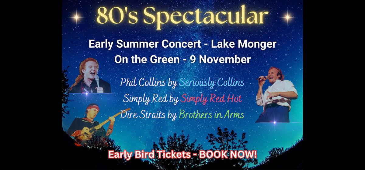 80's Spectacular - Lake Monger Concert