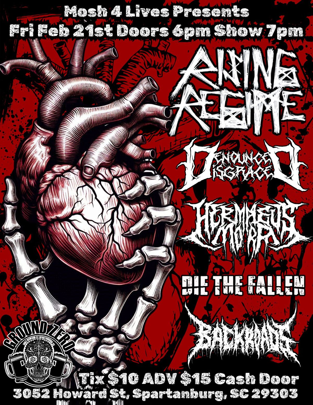 Rising Regime, Denounced Disgraced, Hermaeus Mora, Die the Fallen, Backroads