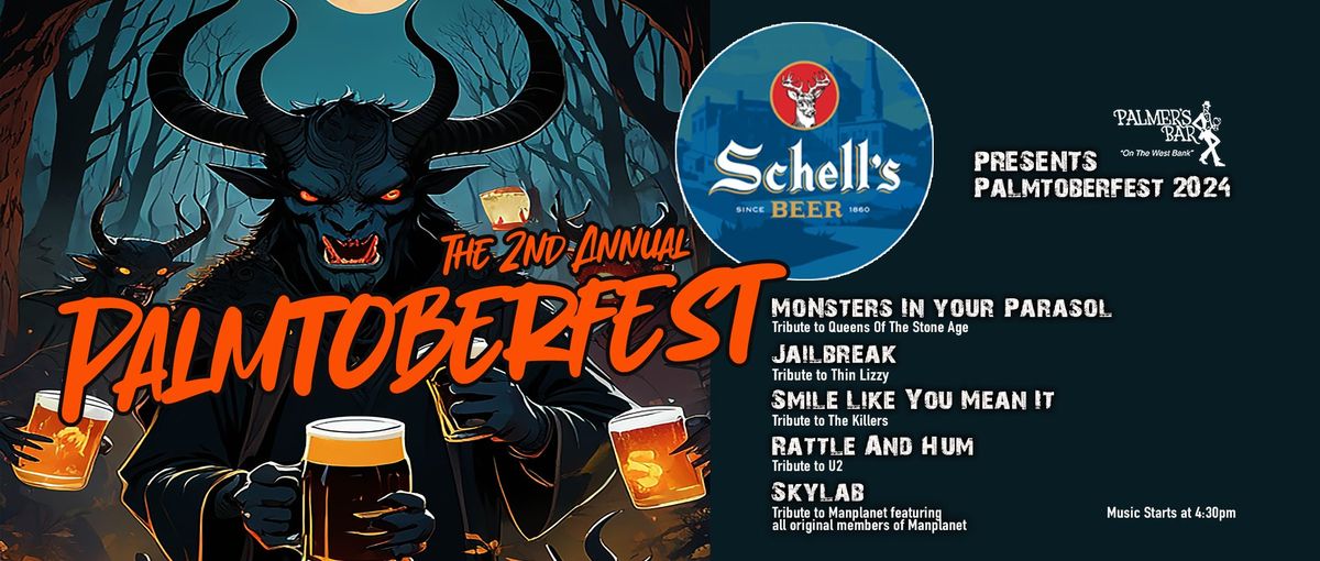 Schell\u2019s Brewery and Palmer\u2019s Bar Presents~ PALMTOBER FEST 2024! 