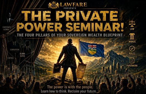The Private Power Seminar: Four Pillars of Your Sovereign Wealth Blueprint!