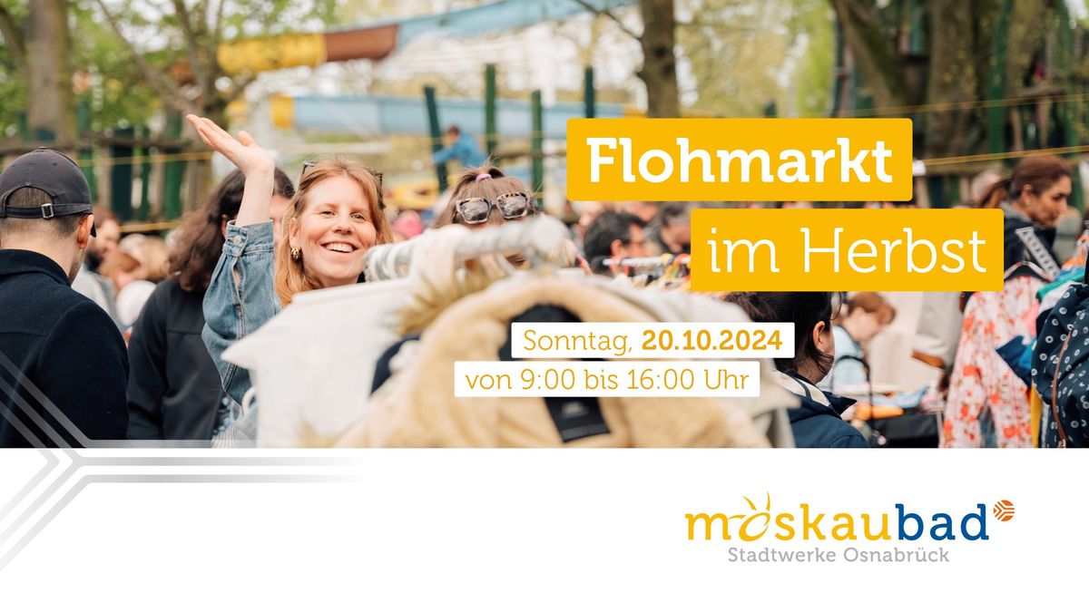 Herbstflohmarkt im Moskaubad | 20. Oktober