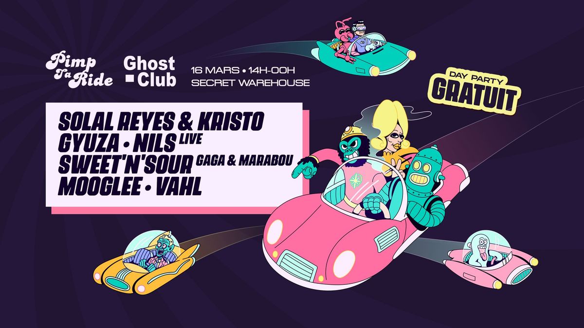 Ghost Riders \u2022 Solal Reyes, Gyuza, Nils (live), Sweet'n'Sour & more