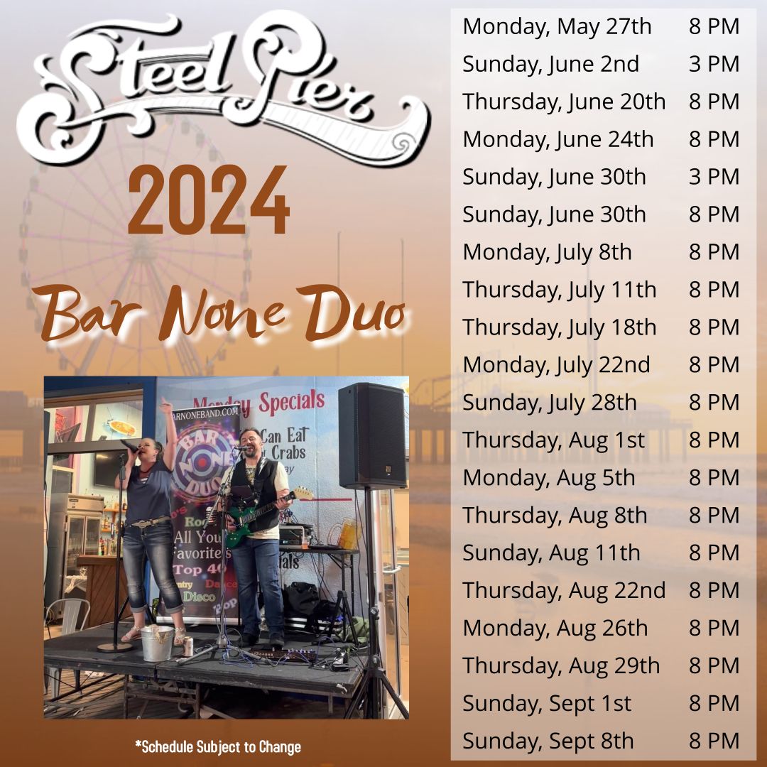 Bar None Duo @ The Steel Pier