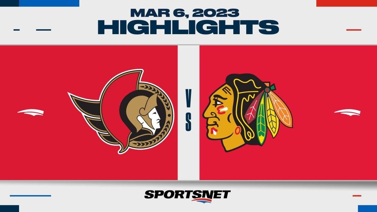 Ottawa Senators vs. Chicago Blackhawks