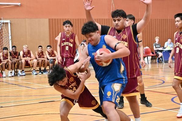 1st V Basketball VS Auckland Grammar 
