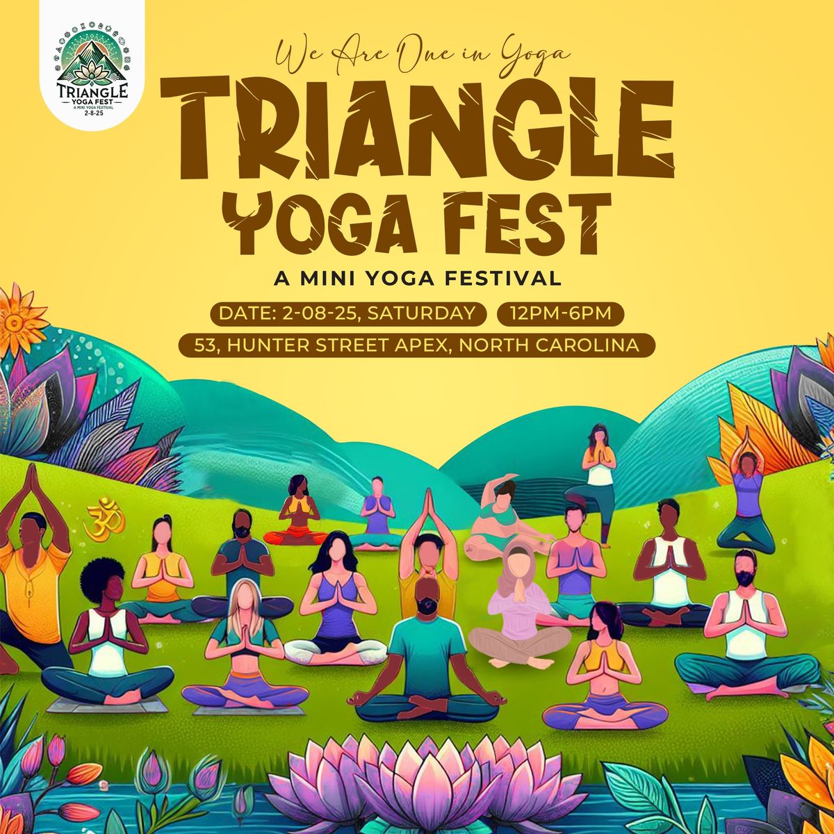 Triangle Yoga Fest (A mini yoga festival) 