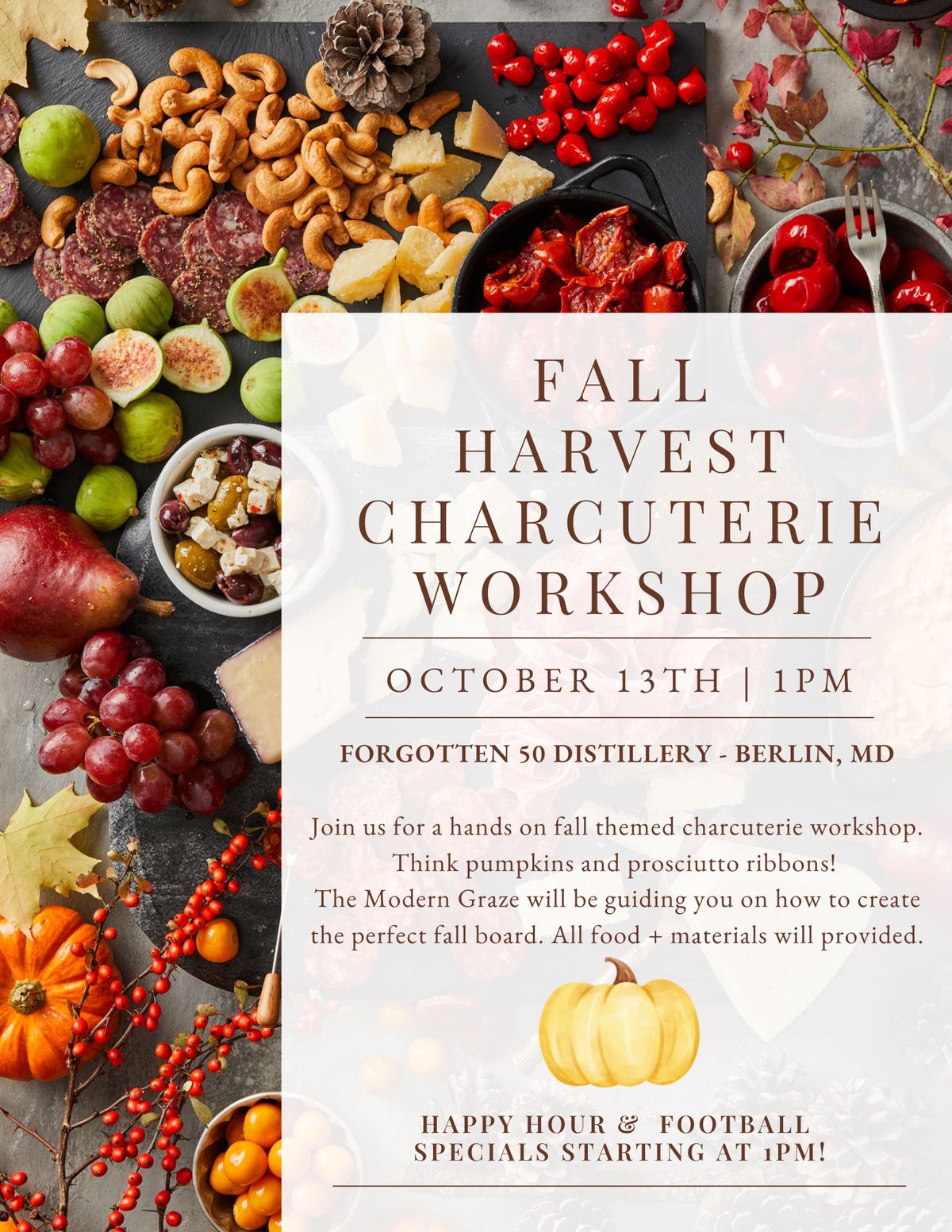 Fall Harvest Charcuterie Workshop