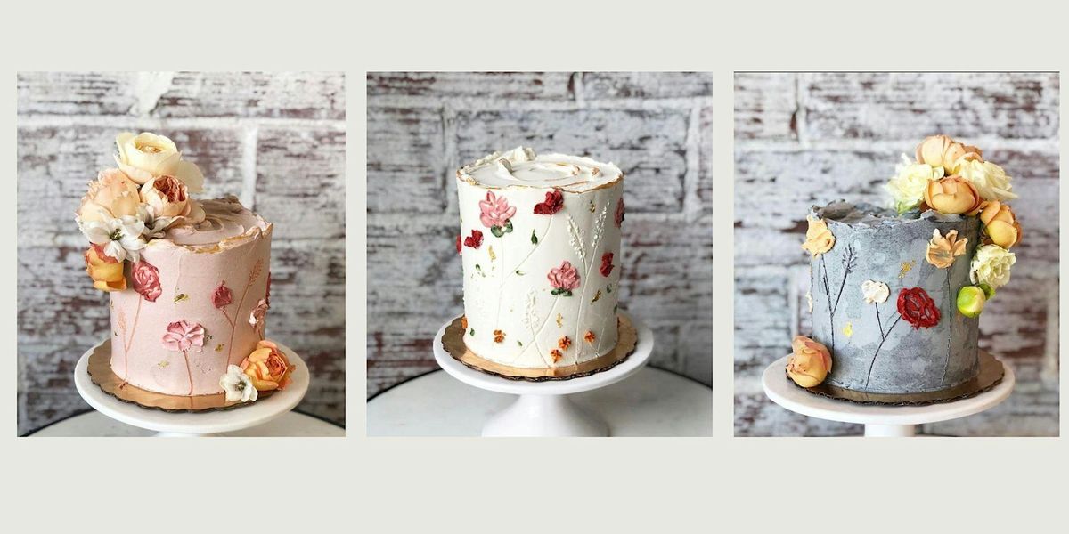 *SOLD OUT* Buttercream and Fresh Blooms Decorating Class
