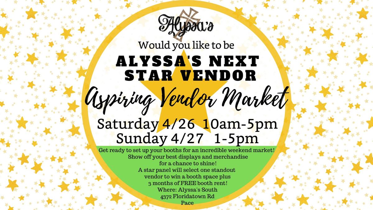 Alyssa's Aspiring Vendor Market 2025