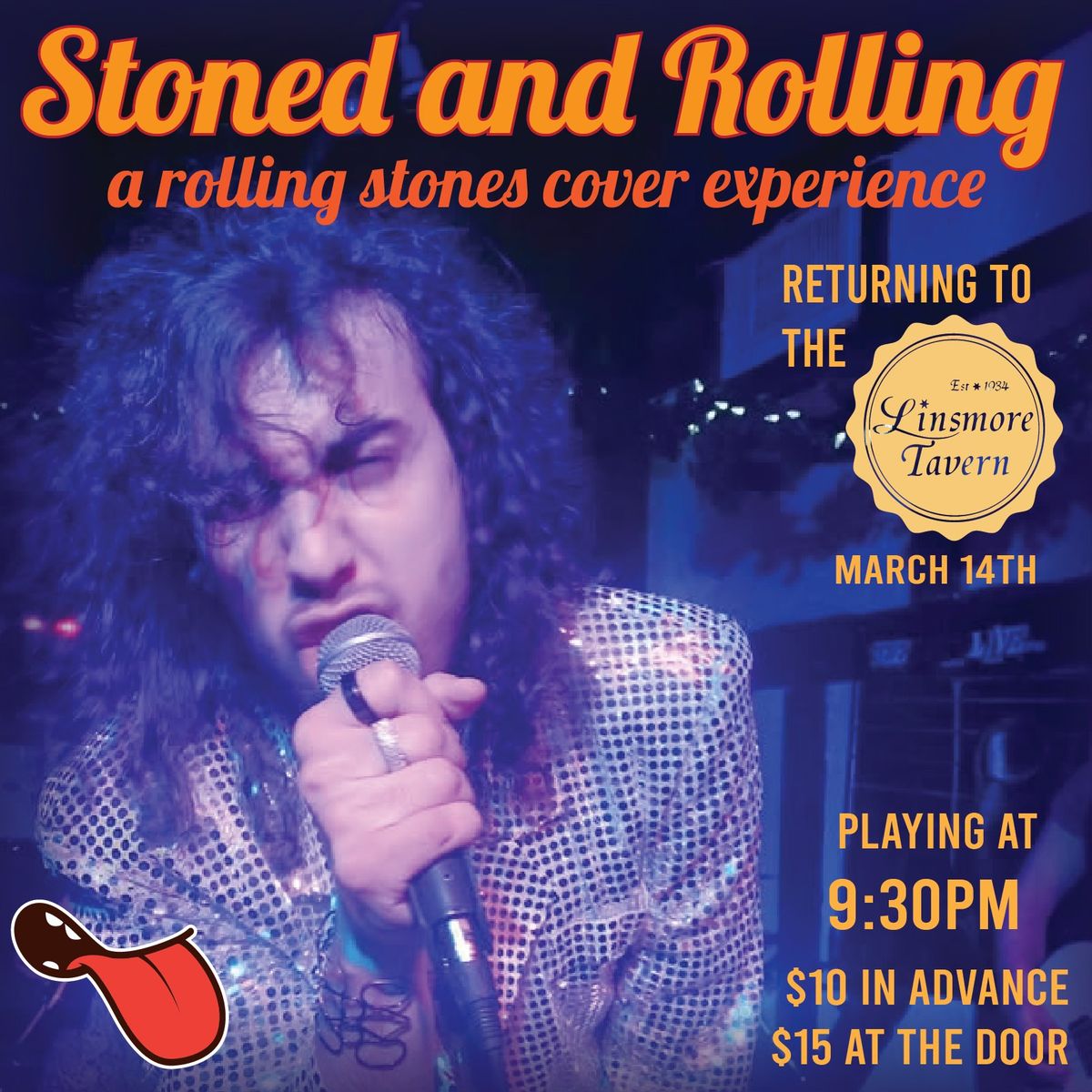 Stoned and Rolling A Rolling Stones Cover Experience Returns to the Linsmore Tavern!