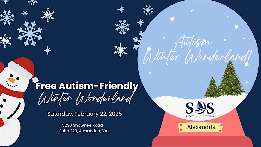 Free Autism-Friendly Winter Wonderland