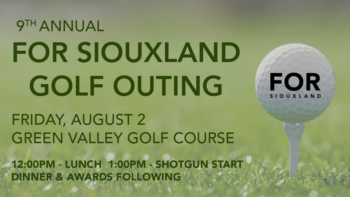 FOR Siouxland Golf Tournament