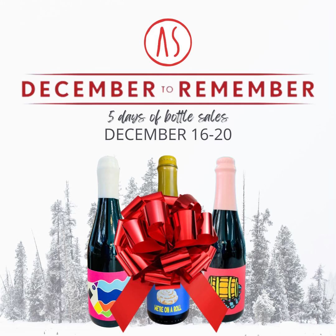 December to Remember Bottle Sale Event