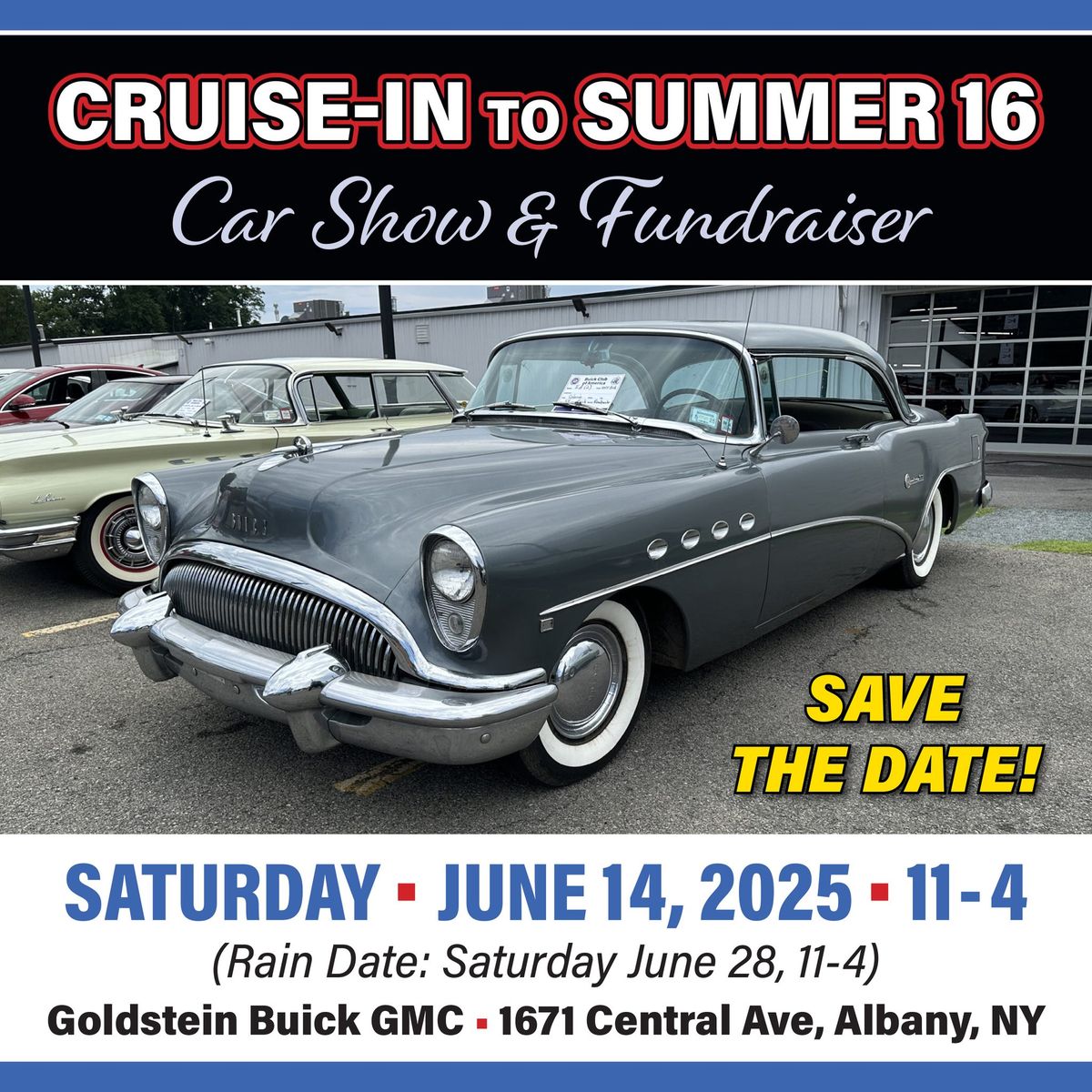 Cruise-In To Summer 16 Classic Car Show!