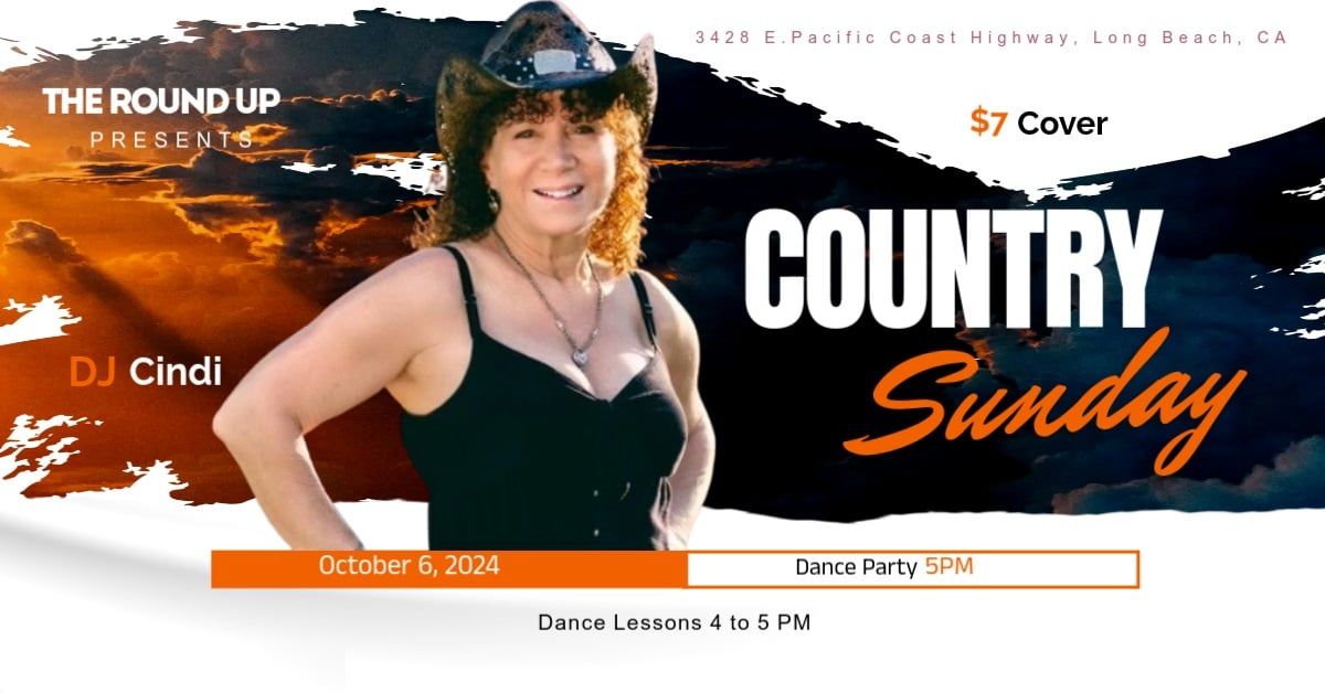 Round Up Presents: Country Sunday, October 6th