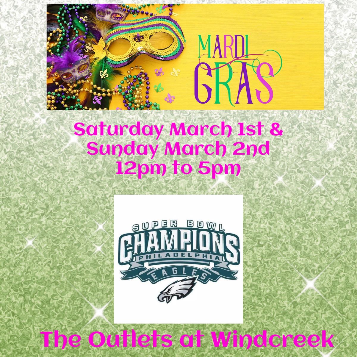 Mardi Gras!!! Eagles Celebration! 