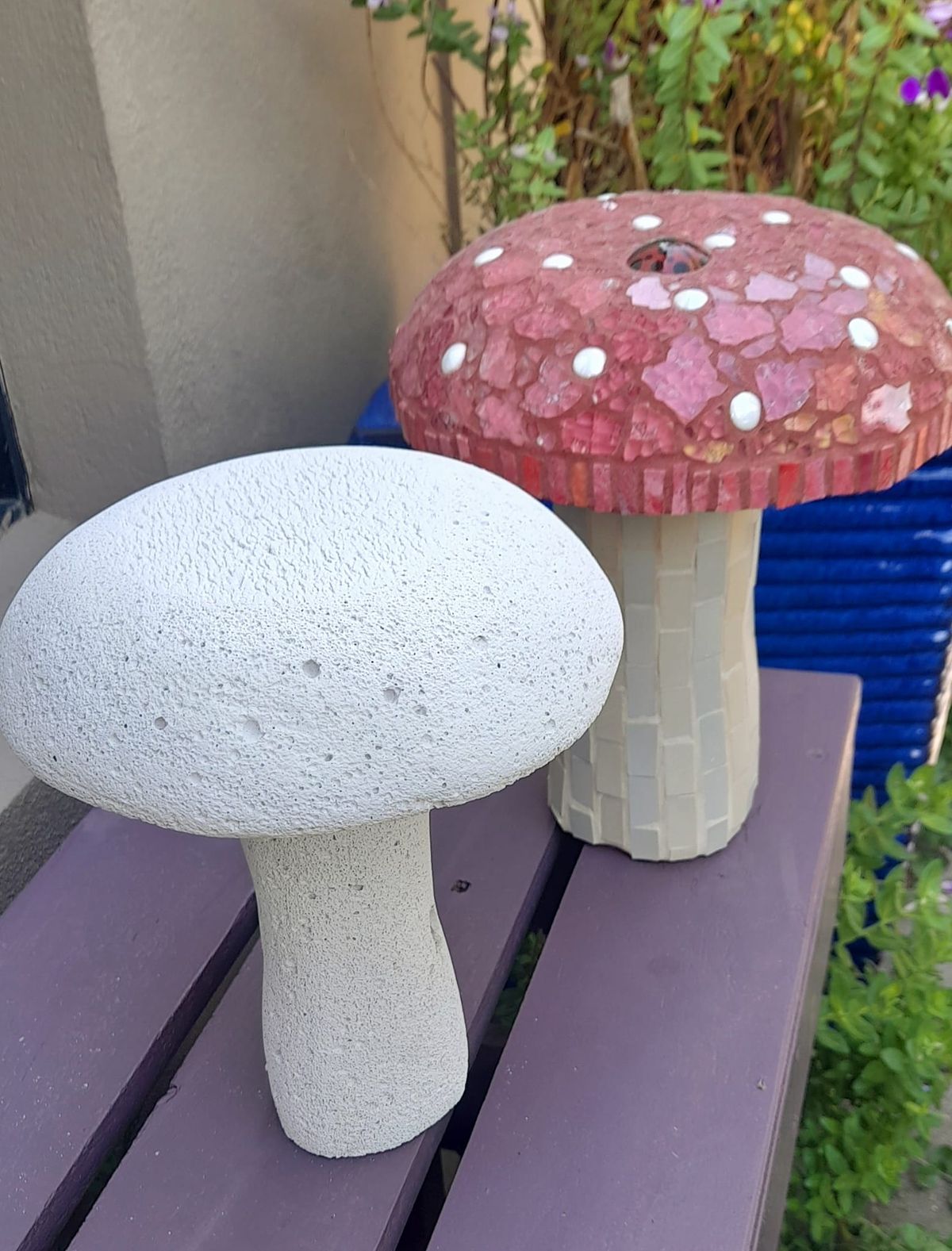 Make and create a Mosaic Mushroom!