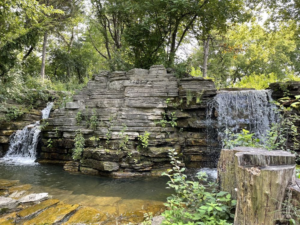 North Park Village Waterfall Cleanup