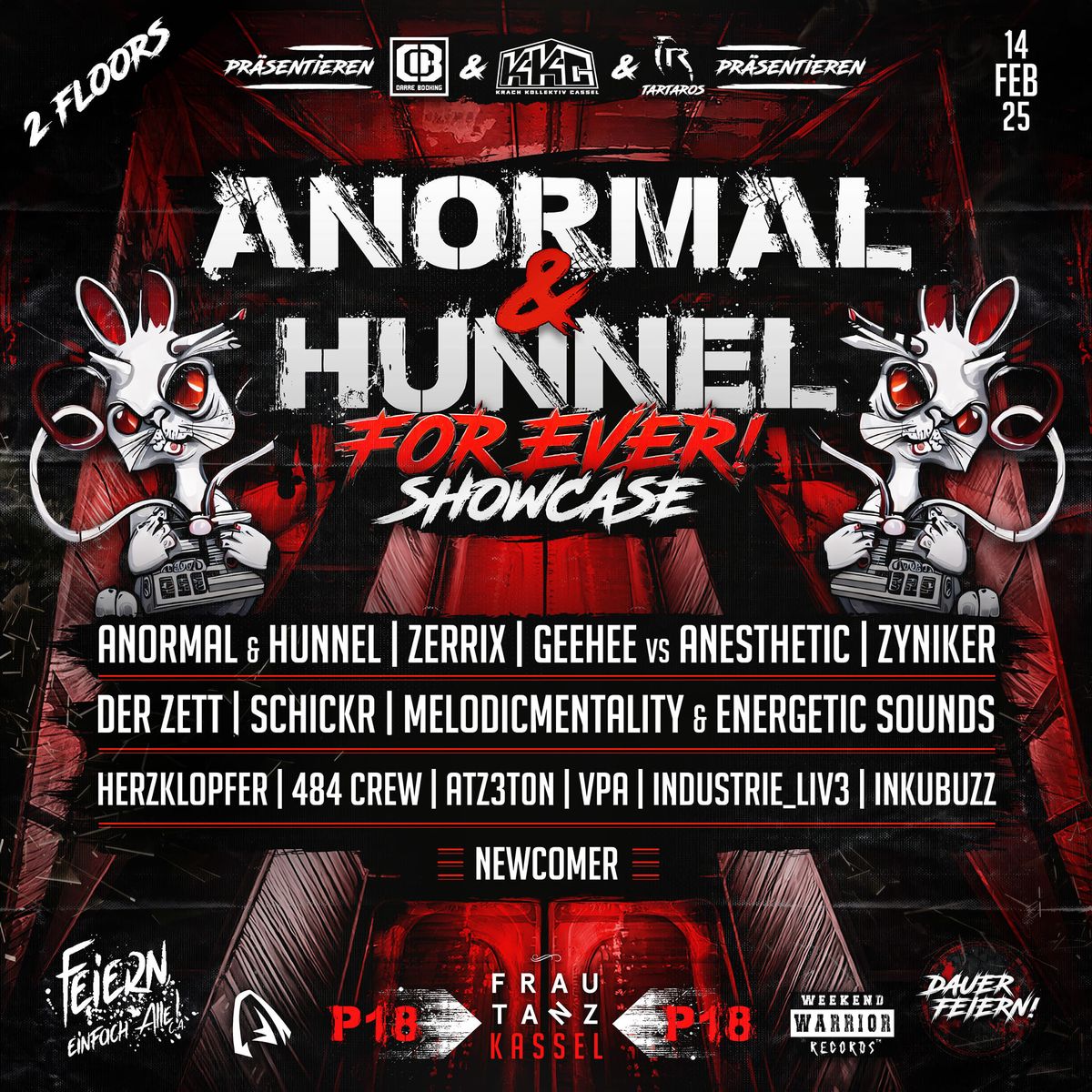 Anormal & Hunnel forever Showcase