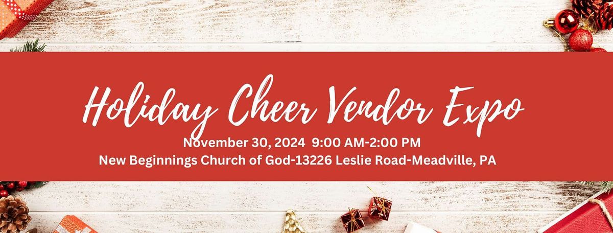 Holiday CHEER Vendor Expo